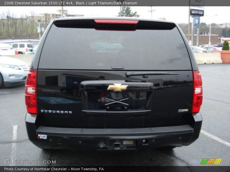 Black / Light Titanium/Dark Titanium 2008 Chevrolet Suburban 1500 LTZ 4x4