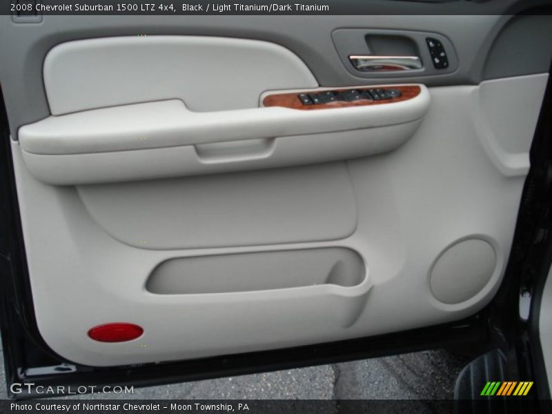 Black / Light Titanium/Dark Titanium 2008 Chevrolet Suburban 1500 LTZ 4x4