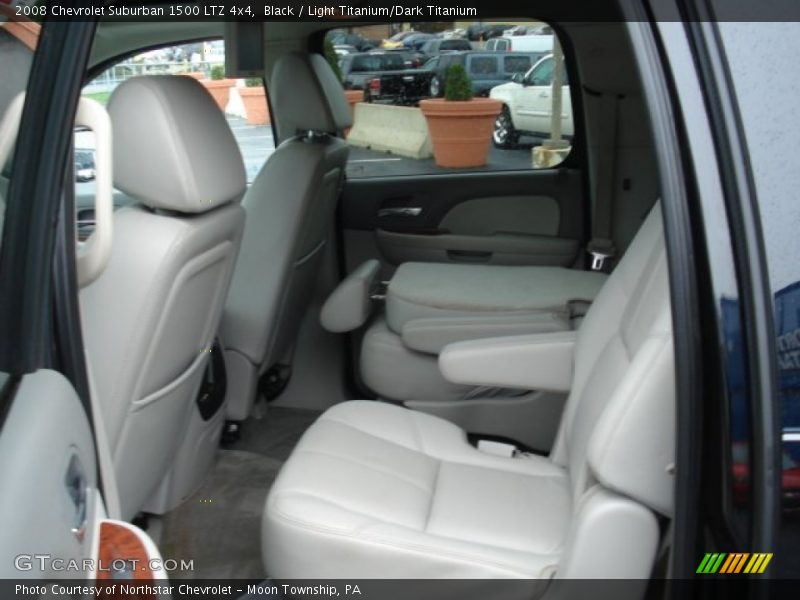 Black / Light Titanium/Dark Titanium 2008 Chevrolet Suburban 1500 LTZ 4x4