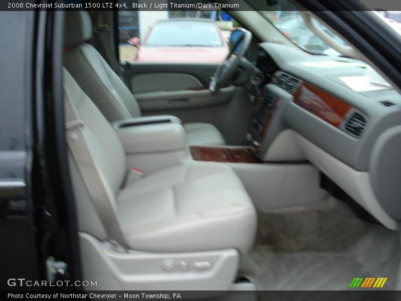 Black / Light Titanium/Dark Titanium 2008 Chevrolet Suburban 1500 LTZ 4x4