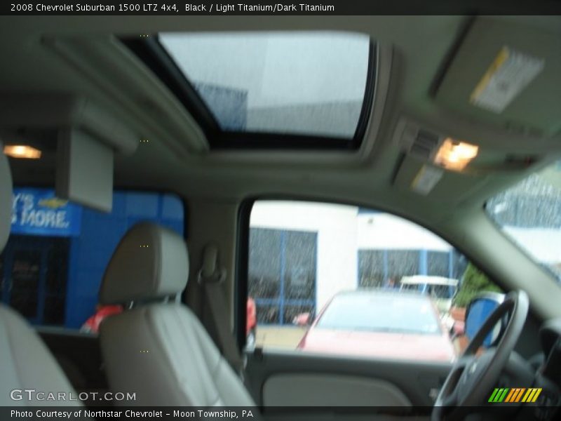 Black / Light Titanium/Dark Titanium 2008 Chevrolet Suburban 1500 LTZ 4x4
