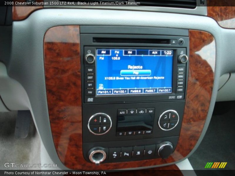 Black / Light Titanium/Dark Titanium 2008 Chevrolet Suburban 1500 LTZ 4x4