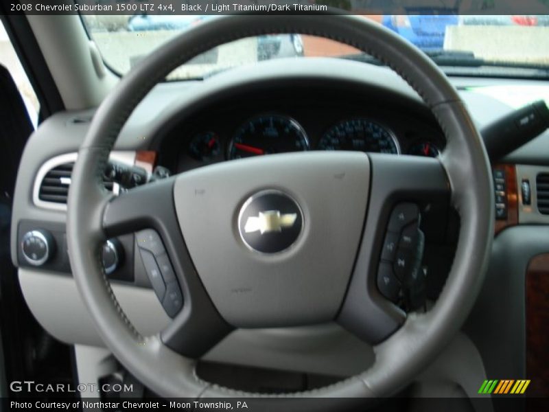 Black / Light Titanium/Dark Titanium 2008 Chevrolet Suburban 1500 LTZ 4x4