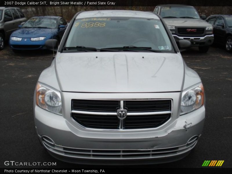 Bright Silver Metallic / Pastel Slate Gray 2007 Dodge Caliber SXT