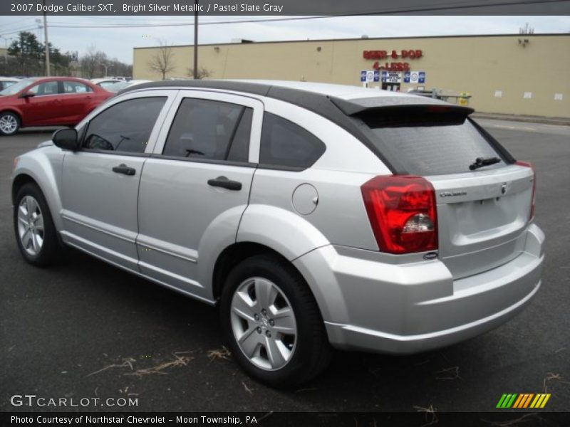 Bright Silver Metallic / Pastel Slate Gray 2007 Dodge Caliber SXT