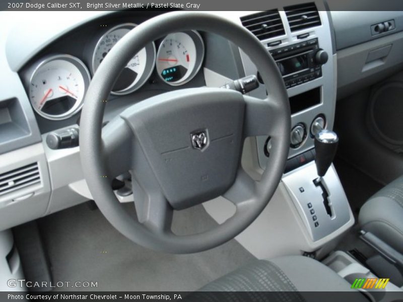 Bright Silver Metallic / Pastel Slate Gray 2007 Dodge Caliber SXT