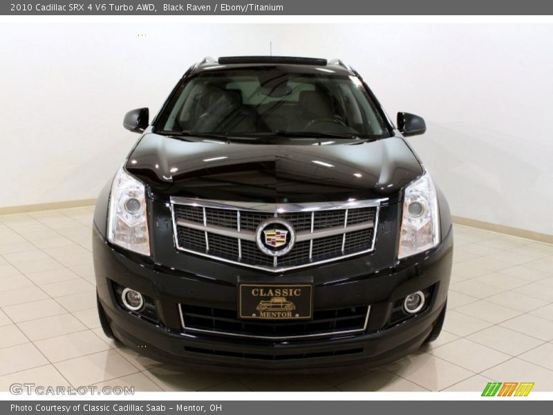 Black Raven / Ebony/Titanium 2010 Cadillac SRX 4 V6 Turbo AWD