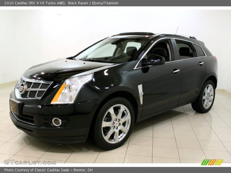 Black Raven / Ebony/Titanium 2010 Cadillac SRX 4 V6 Turbo AWD