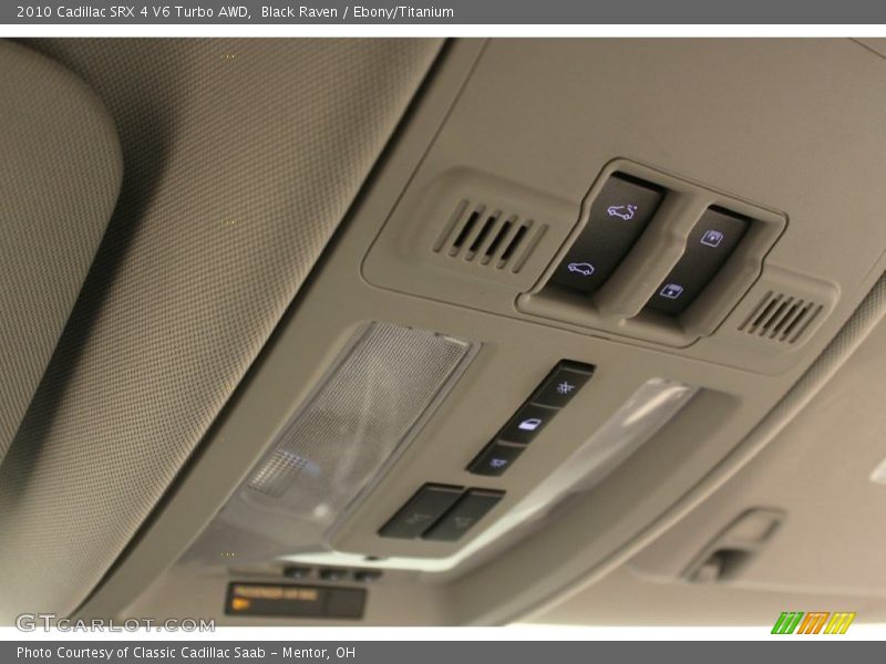 Black Raven / Ebony/Titanium 2010 Cadillac SRX 4 V6 Turbo AWD