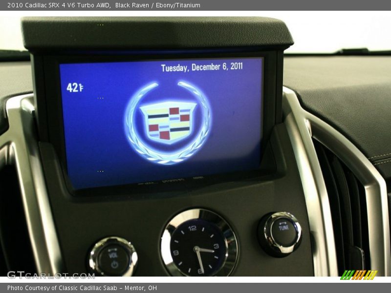 Black Raven / Ebony/Titanium 2010 Cadillac SRX 4 V6 Turbo AWD