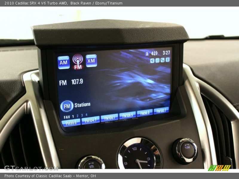Black Raven / Ebony/Titanium 2010 Cadillac SRX 4 V6 Turbo AWD