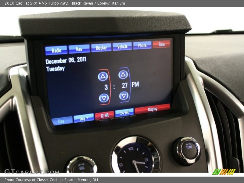 Black Raven / Ebony/Titanium 2010 Cadillac SRX 4 V6 Turbo AWD
