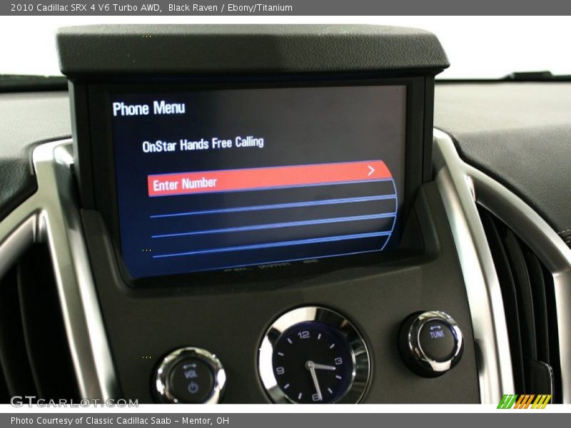 Black Raven / Ebony/Titanium 2010 Cadillac SRX 4 V6 Turbo AWD