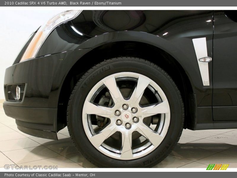 Black Raven / Ebony/Titanium 2010 Cadillac SRX 4 V6 Turbo AWD
