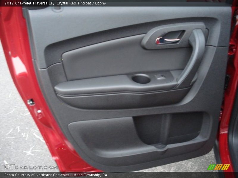 Crystal Red Tintcoat / Ebony 2012 Chevrolet Traverse LT