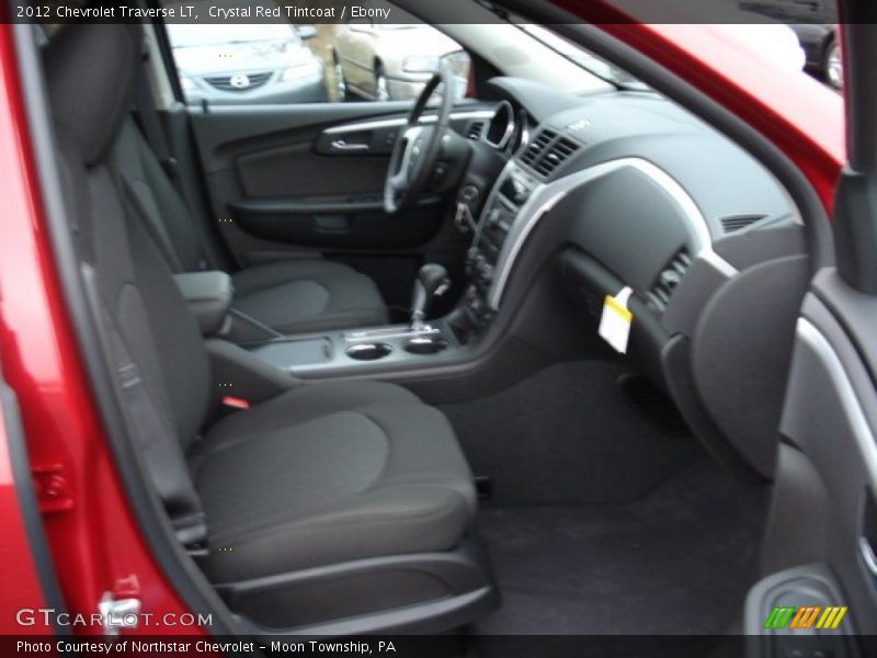 Crystal Red Tintcoat / Ebony 2012 Chevrolet Traverse LT