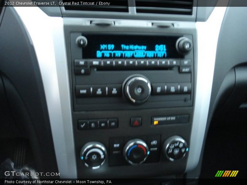 Crystal Red Tintcoat / Ebony 2012 Chevrolet Traverse LT