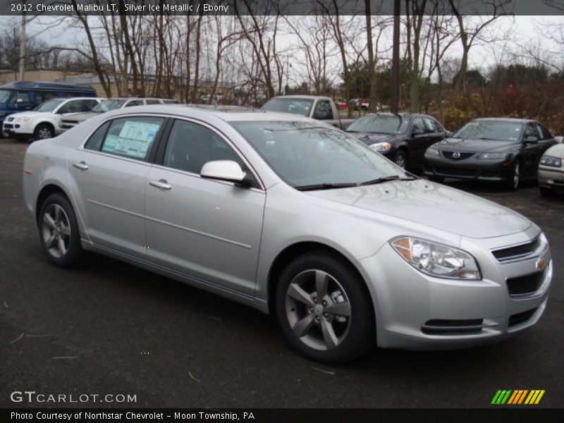 Silver Ice Metallic / Ebony 2012 Chevrolet Malibu LT