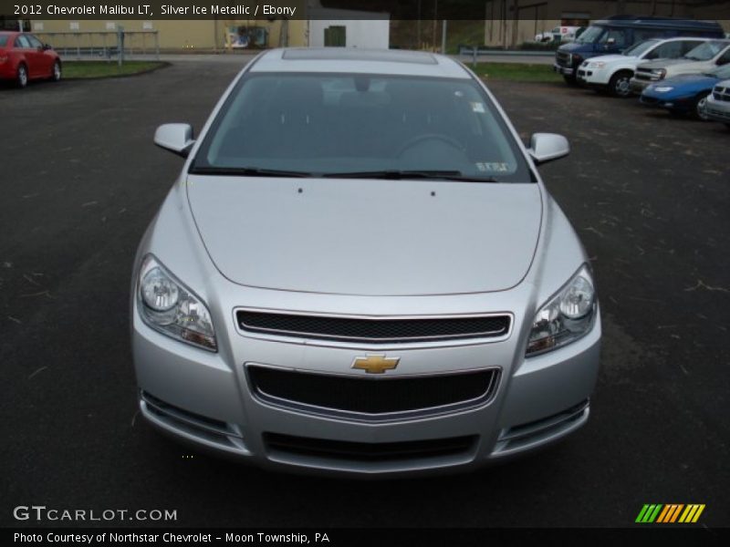 Silver Ice Metallic / Ebony 2012 Chevrolet Malibu LT