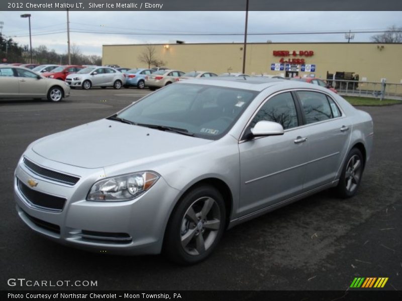 Silver Ice Metallic / Ebony 2012 Chevrolet Malibu LT