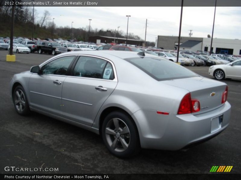 Silver Ice Metallic / Ebony 2012 Chevrolet Malibu LT