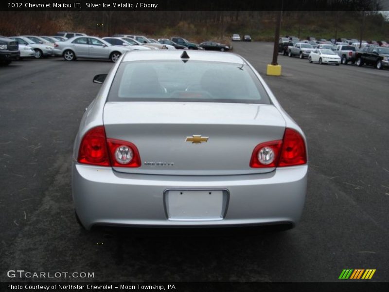 Silver Ice Metallic / Ebony 2012 Chevrolet Malibu LT