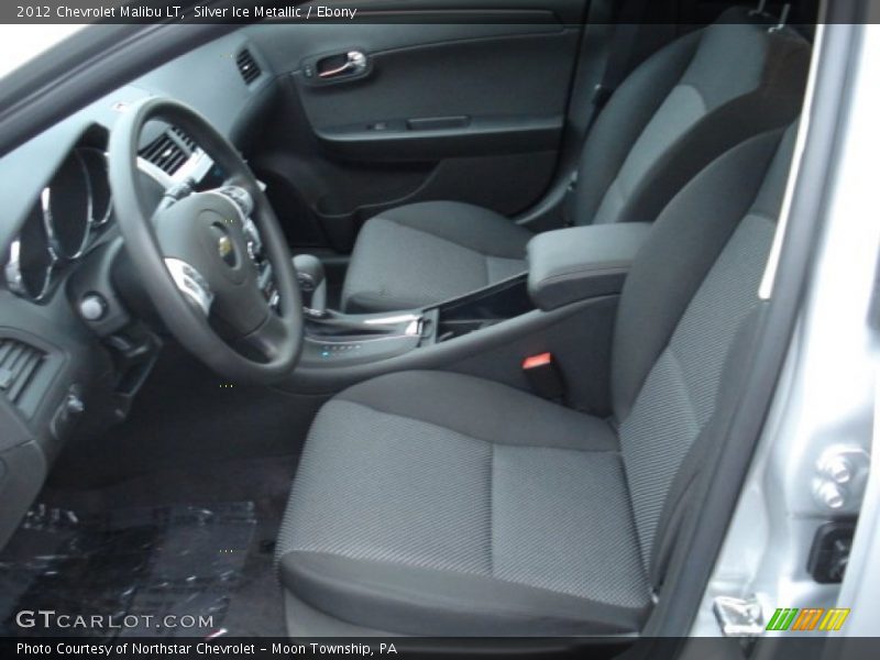 Silver Ice Metallic / Ebony 2012 Chevrolet Malibu LT