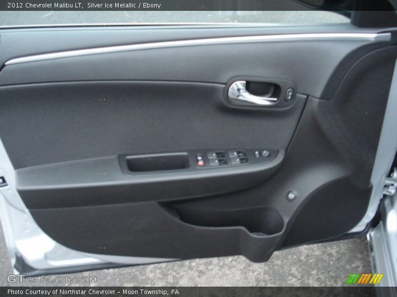Silver Ice Metallic / Ebony 2012 Chevrolet Malibu LT