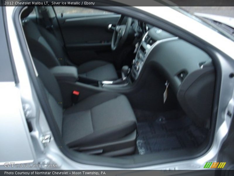 Silver Ice Metallic / Ebony 2012 Chevrolet Malibu LT