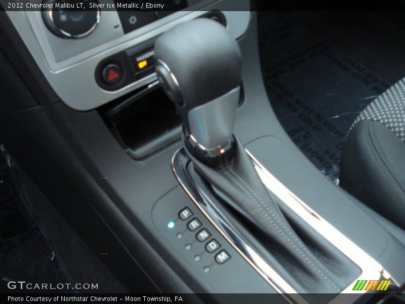 Silver Ice Metallic / Ebony 2012 Chevrolet Malibu LT
