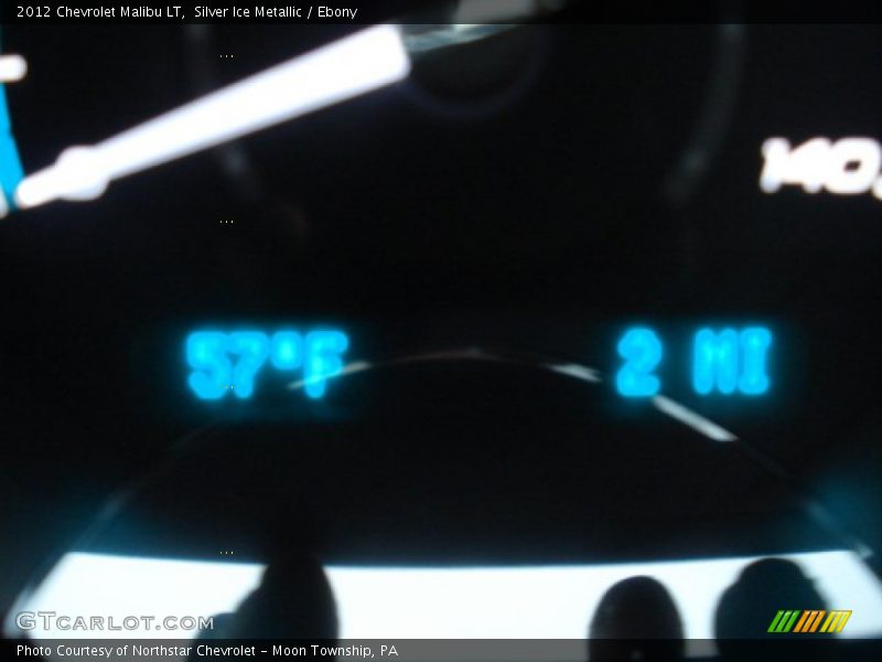 Silver Ice Metallic / Ebony 2012 Chevrolet Malibu LT