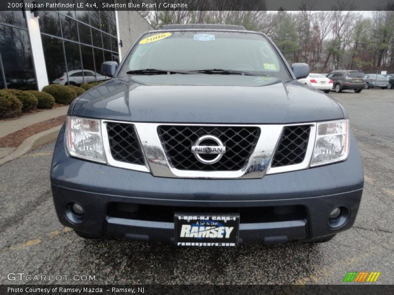 Silverton Blue Pearl / Graphite 2006 Nissan Pathfinder LE 4x4