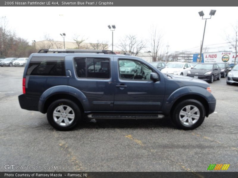Silverton Blue Pearl / Graphite 2006 Nissan Pathfinder LE 4x4