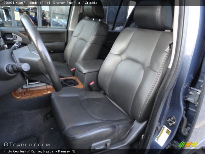 Silverton Blue Pearl / Graphite 2006 Nissan Pathfinder LE 4x4