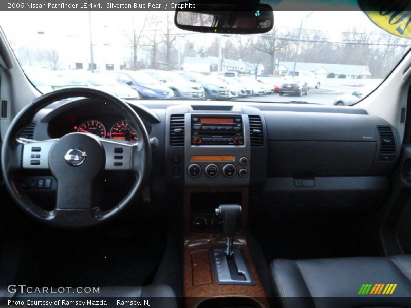 Silverton Blue Pearl / Graphite 2006 Nissan Pathfinder LE 4x4