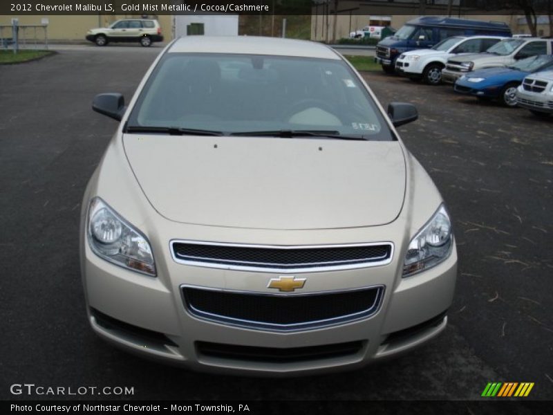 Gold Mist Metallic / Cocoa/Cashmere 2012 Chevrolet Malibu LS