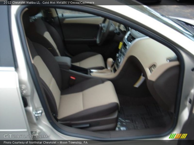 Gold Mist Metallic / Cocoa/Cashmere 2012 Chevrolet Malibu LS