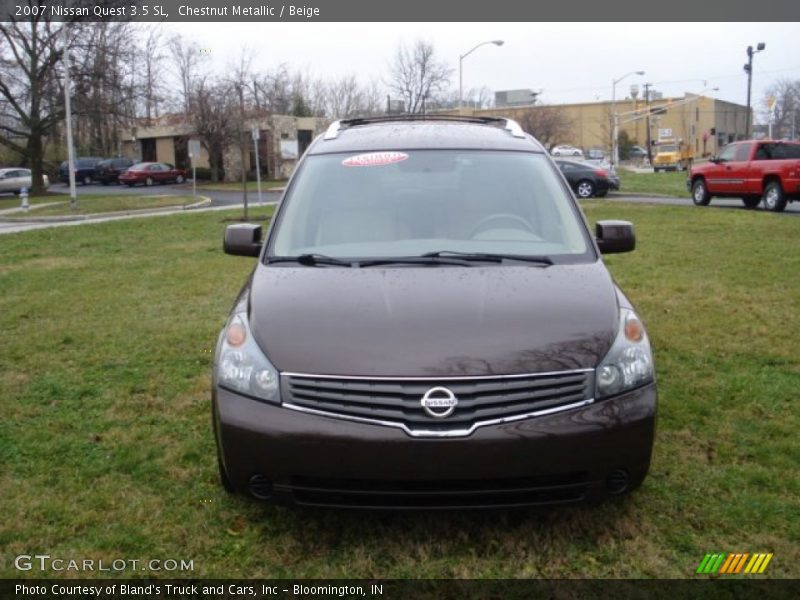Chestnut Metallic / Beige 2007 Nissan Quest 3.5 SL
