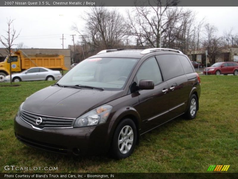 Chestnut Metallic / Beige 2007 Nissan Quest 3.5 SL