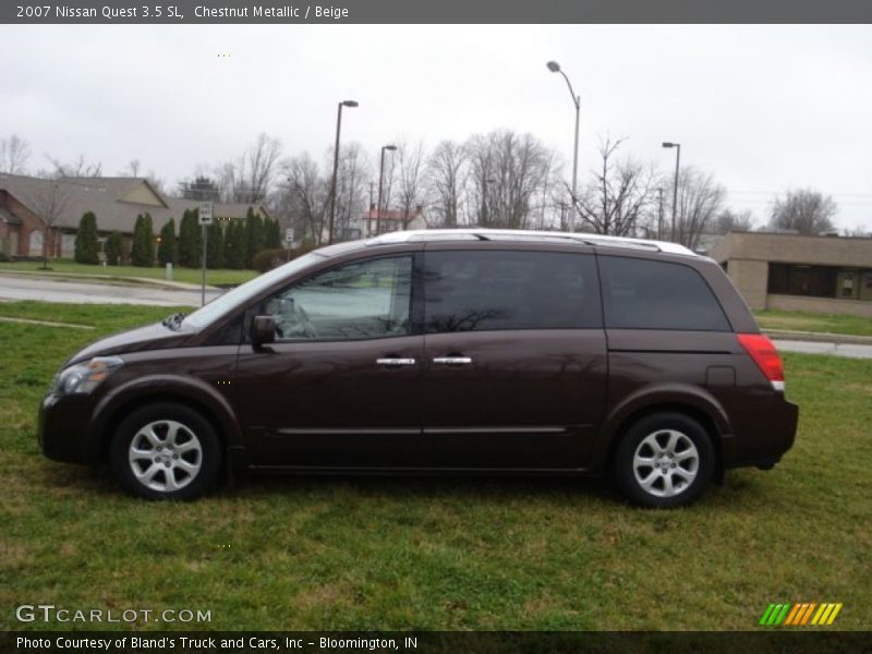 Chestnut Metallic / Beige 2007 Nissan Quest 3.5 SL