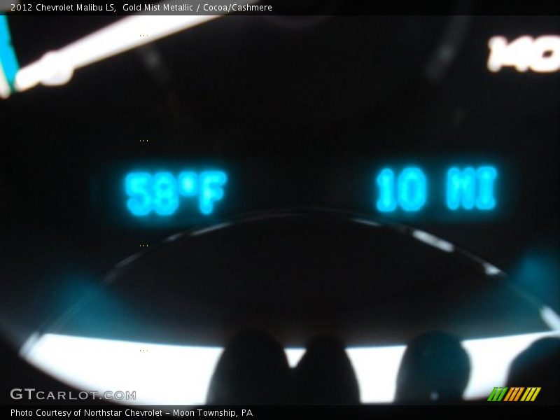 Gold Mist Metallic / Cocoa/Cashmere 2012 Chevrolet Malibu LS