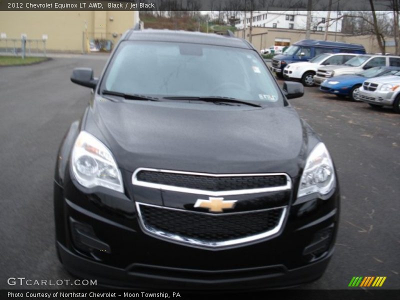 Black / Jet Black 2012 Chevrolet Equinox LT AWD