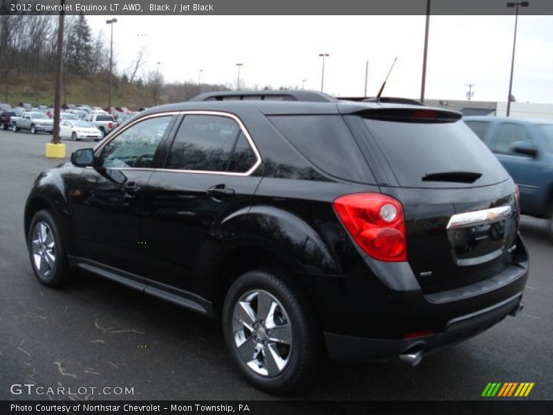 Black / Jet Black 2012 Chevrolet Equinox LT AWD