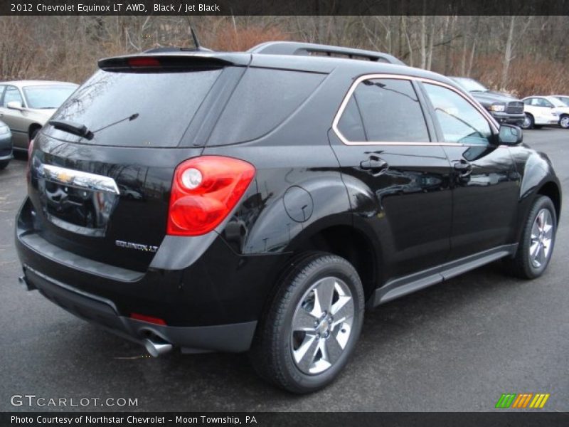 Black / Jet Black 2012 Chevrolet Equinox LT AWD
