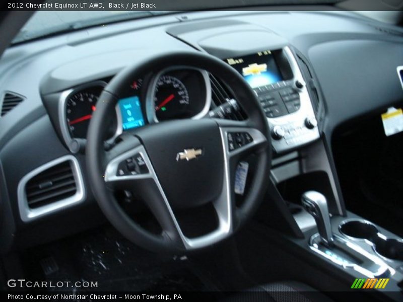 Black / Jet Black 2012 Chevrolet Equinox LT AWD