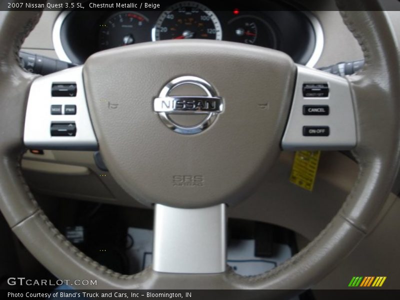 Chestnut Metallic / Beige 2007 Nissan Quest 3.5 SL