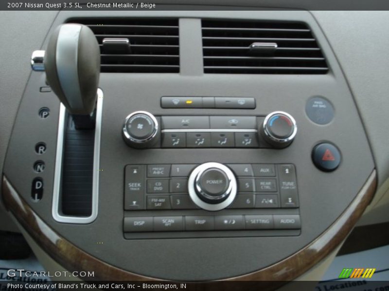 Chestnut Metallic / Beige 2007 Nissan Quest 3.5 SL