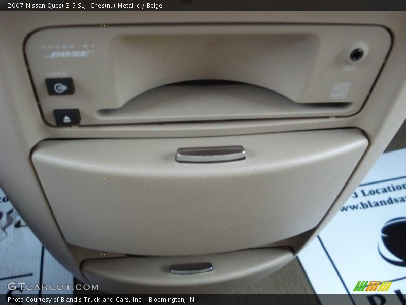 Chestnut Metallic / Beige 2007 Nissan Quest 3.5 SL