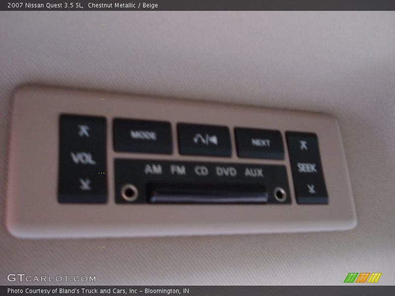 Chestnut Metallic / Beige 2007 Nissan Quest 3.5 SL