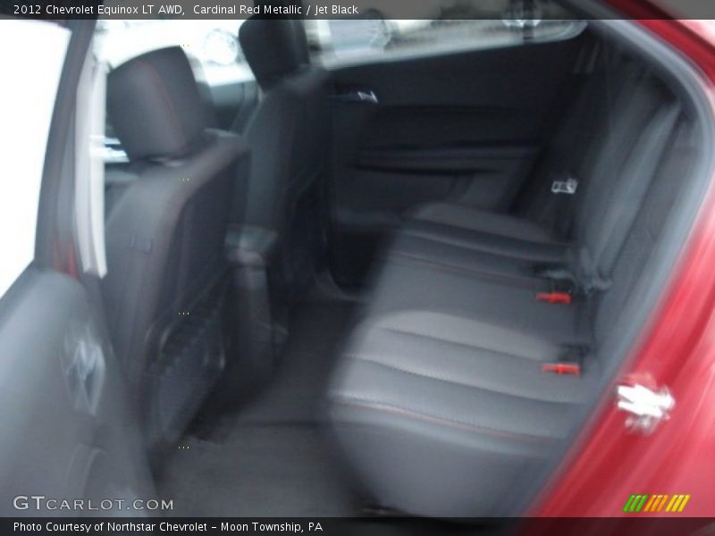 Cardinal Red Metallic / Jet Black 2012 Chevrolet Equinox LT AWD